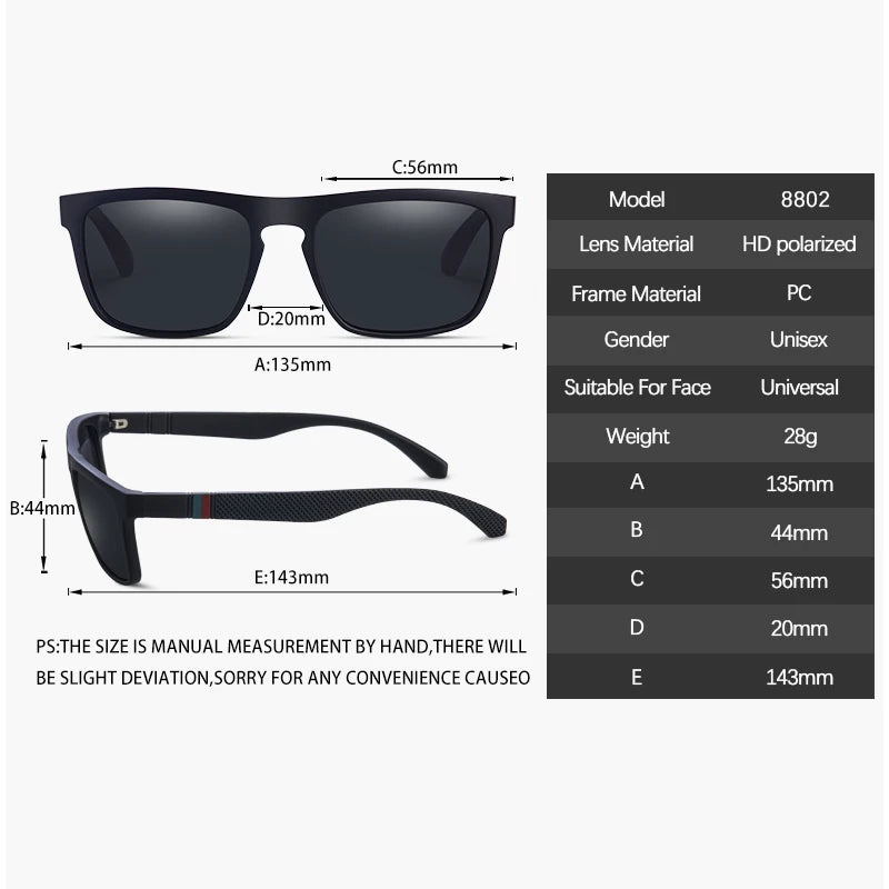Men Women Retro Driving Fishing  Sun Glasses UV400 Eyewear