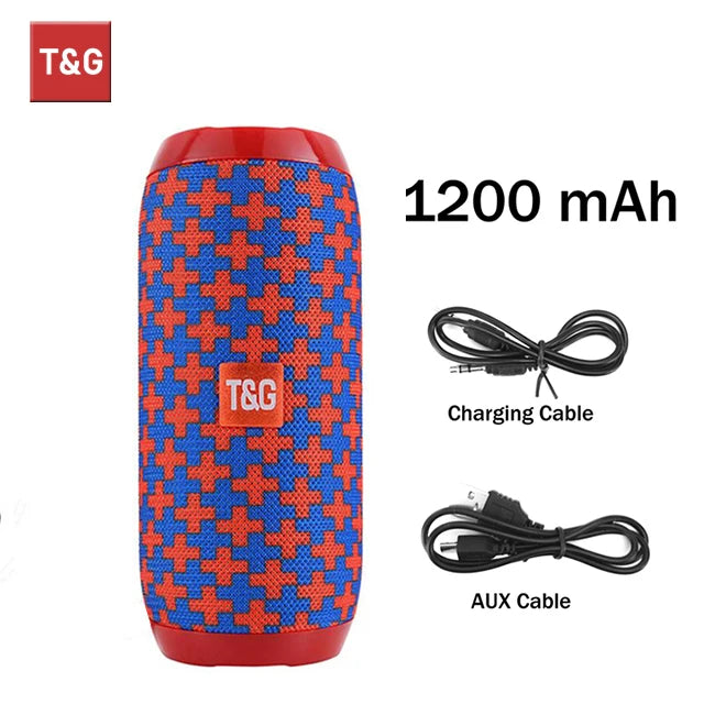 Bluetooth Speaker T&G TG117 Portable TWS Sound Box