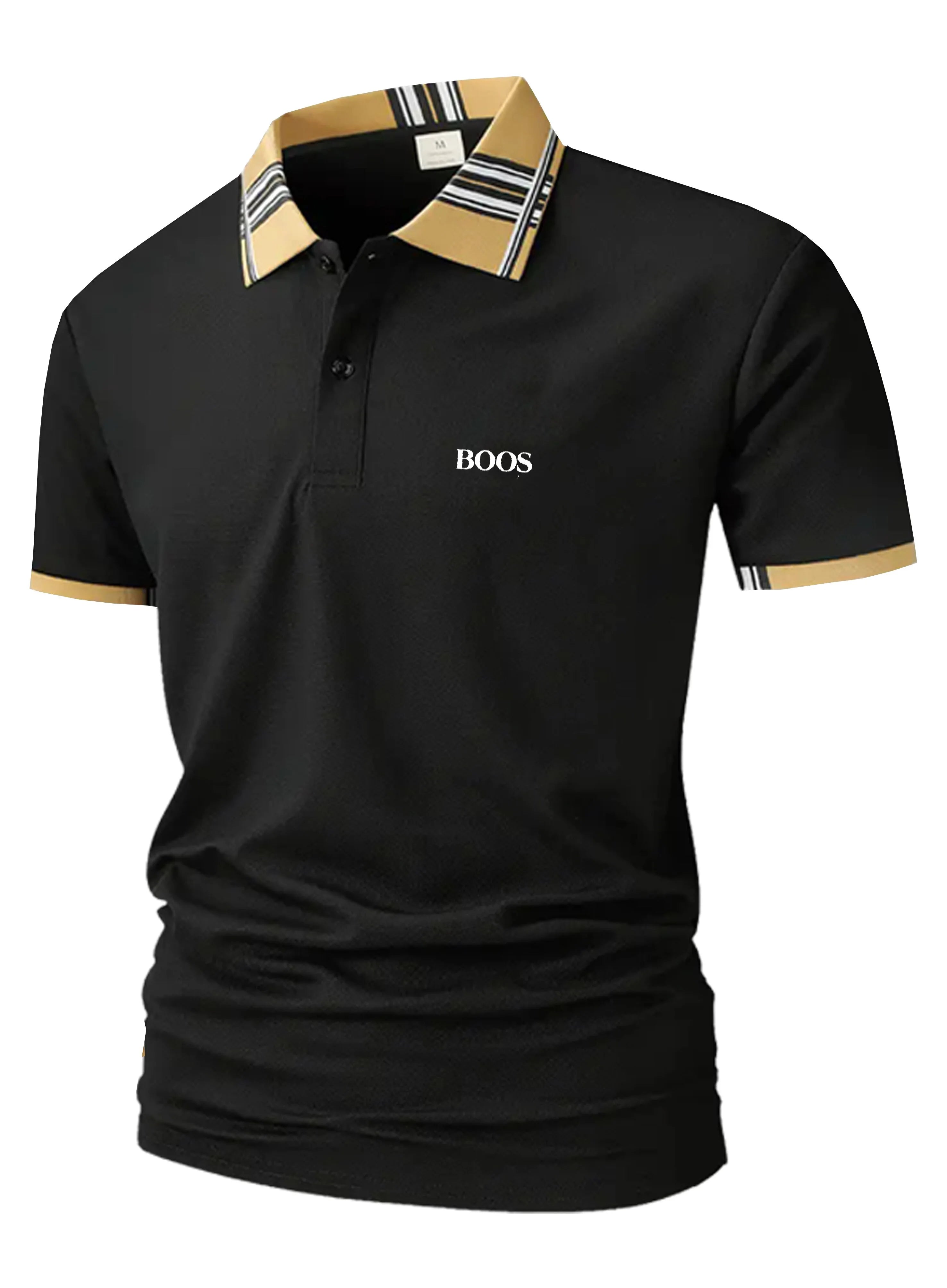 High Quality Mens polo shirt T-shirt Men's clothing  Embroidered Men's fashion Slim fit NEW Breathable Loose Oversized Shirt