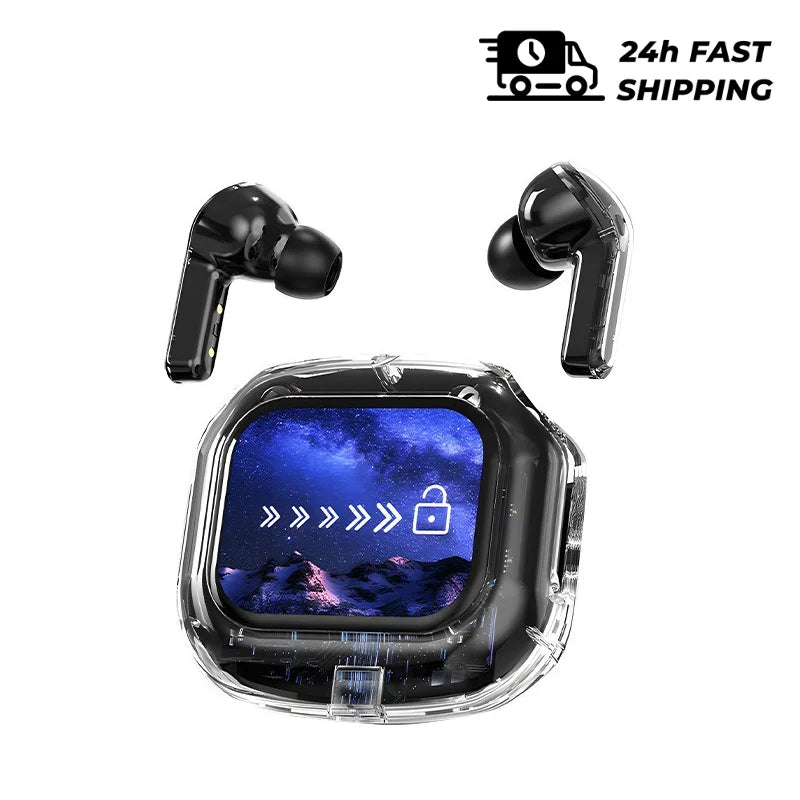 Wireless Bluetooth Headphones,144 Language Real Time Translation Earphones with Smart Touch Screen