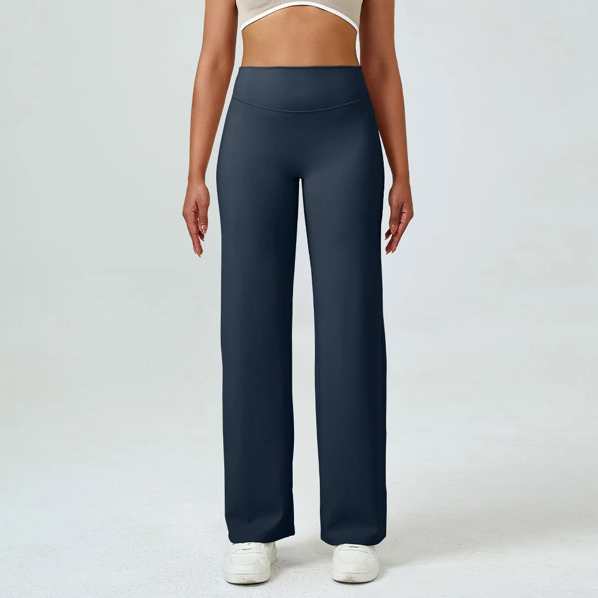 Yoga Pants High Waist Straight Wide Leg Pants Slim-fit Hip-lifting Slimming Yoga Clothing Sports Breathable Quick-drying Fitness