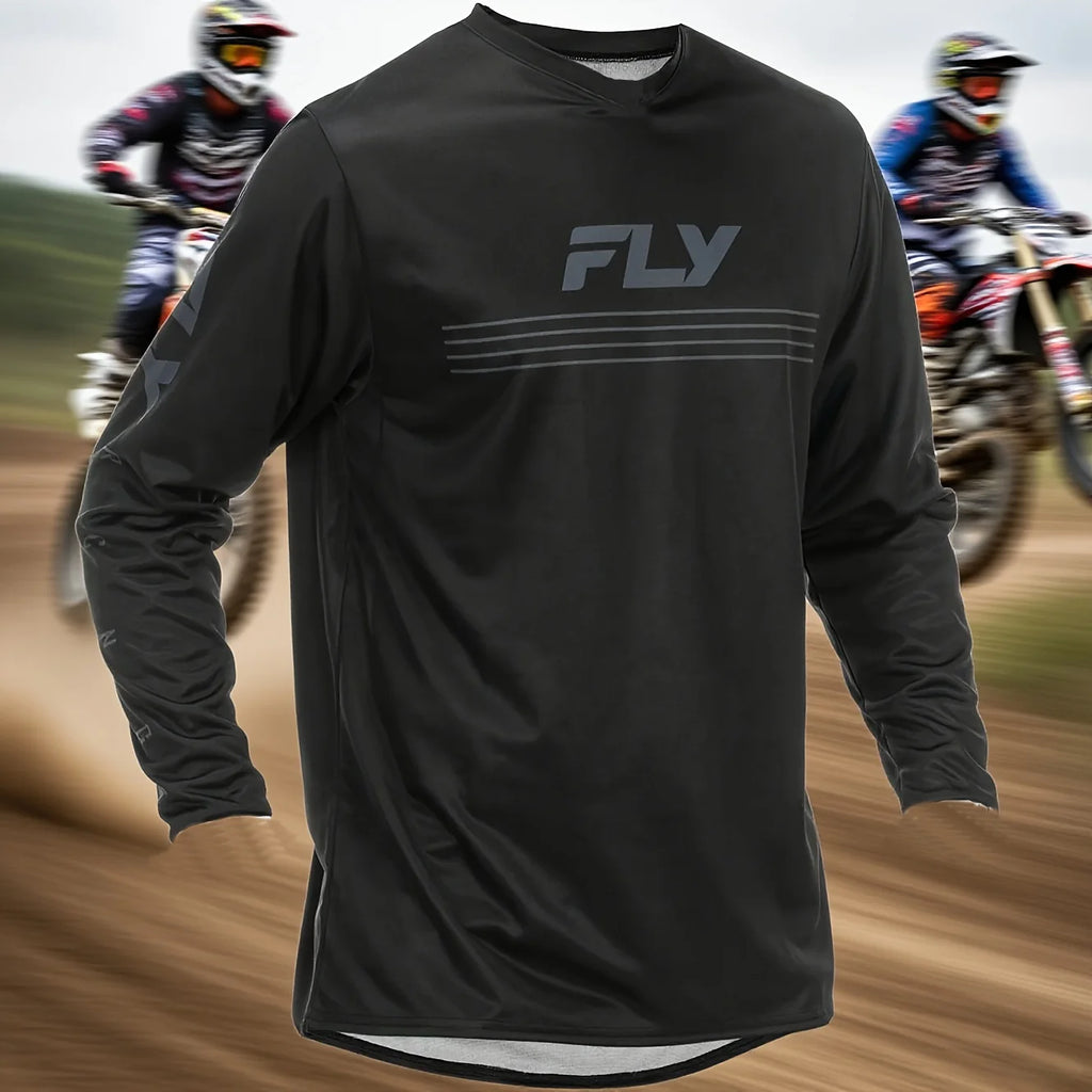 Men's long-sleeved off-road motorcycle mountain bike clothing bicycle motorcycle T-shirt cycling jersey mountain bike top clothe