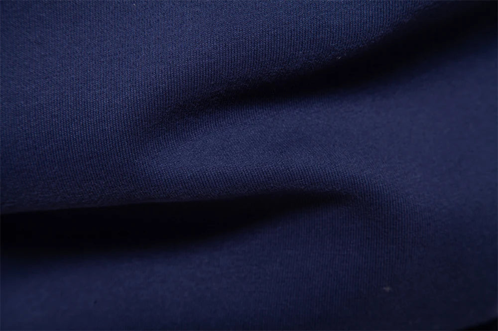 New Autumn Fashion Design Polo Neck Sweatshirts for Men Casual and Social Wear Quality Cotton Mens Sweatshirts