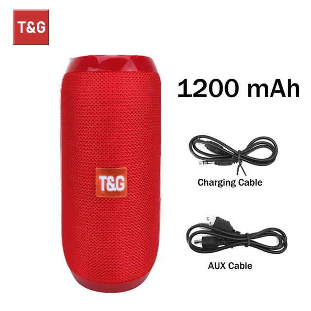 Bluetooth Speaker T&G TG117 Portable TWS Sound Box