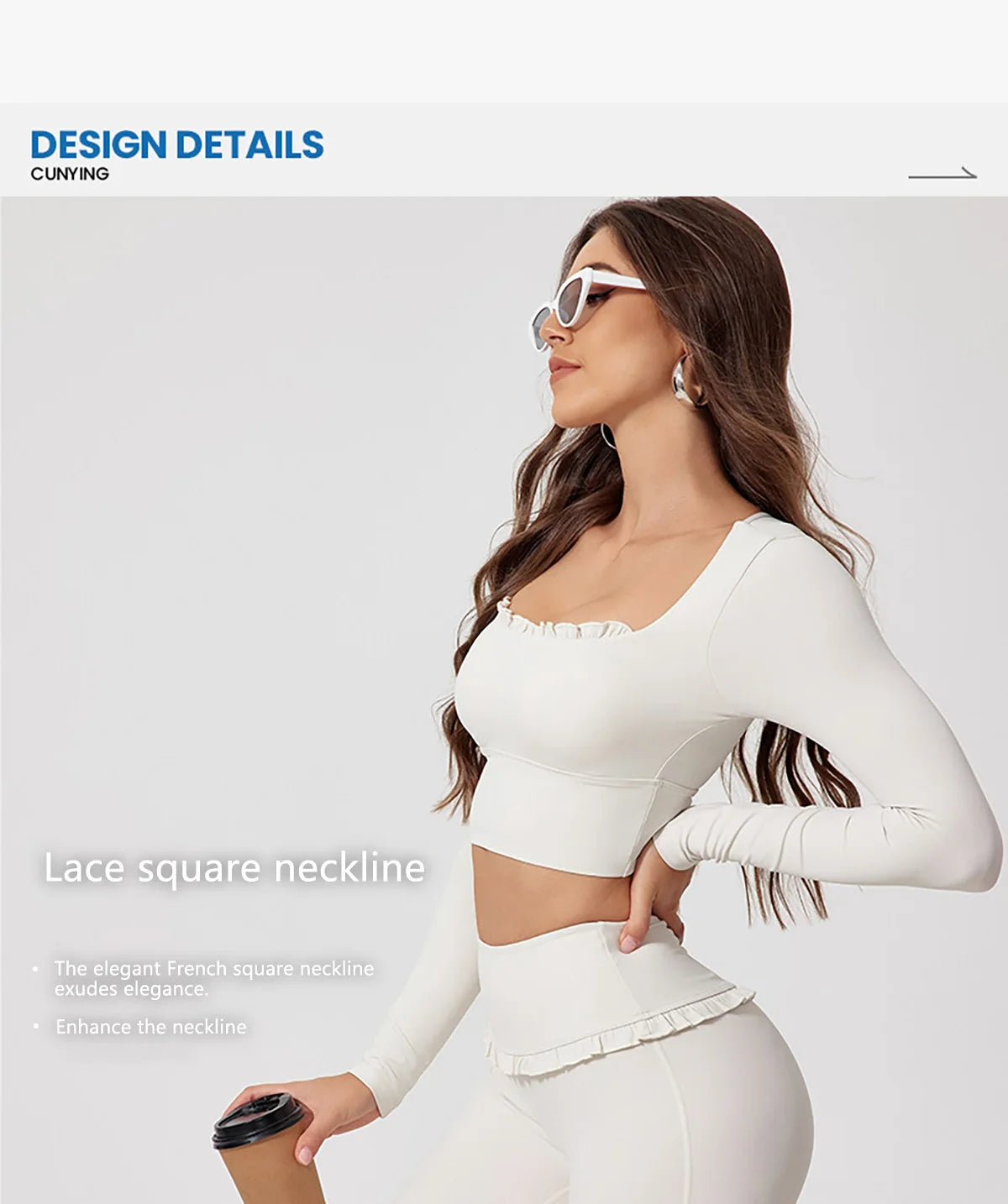 Fall/Winter 2Pcs Women Gym Yoga Female Outfit Outdoor Sports Quick-Dry Long-Sleeved Shirt Set Woman Two-Piece Suit Sportswear