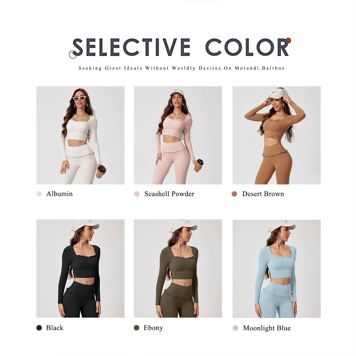 Fall/Winter 2Pcs Women Gym Yoga Female Outfit Outdoor Sports Quick-Dry Long-Sleeved Shirt Set Woman Two-Piece Suit Sportswear