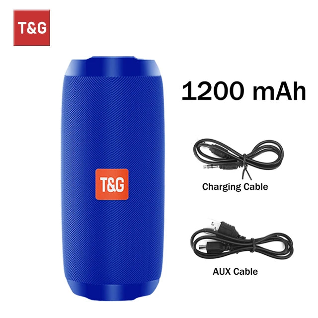 Bluetooth Speaker T&G TG117 Portable TWS Sound Box