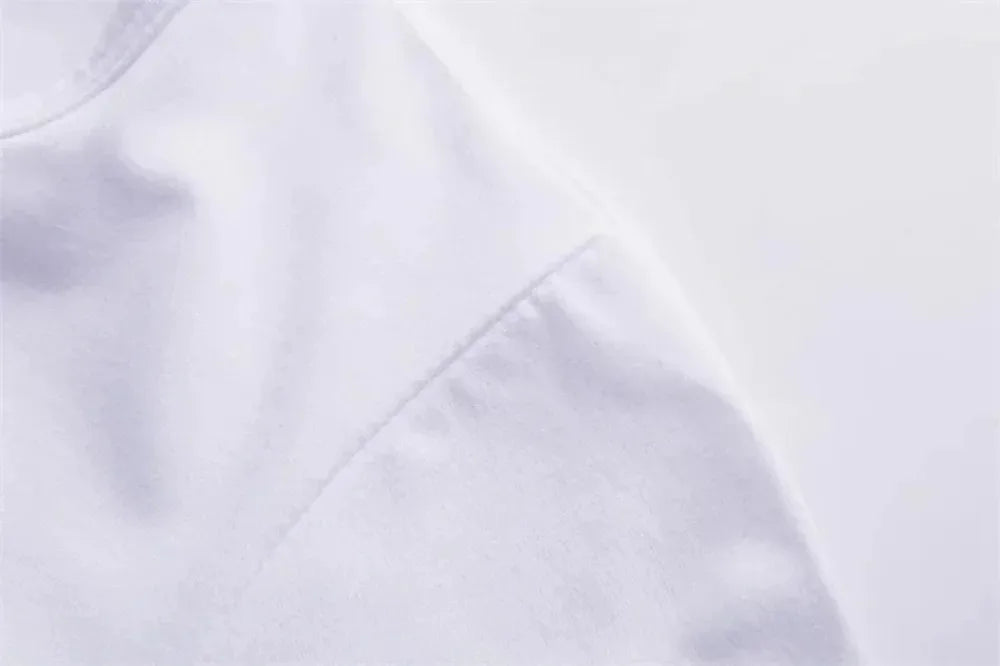 Women'S Clothing  Round Neck Pure T-Shirt Simple Design Versatile Essential  Suitable for Daily Leisure Showing Natural Style