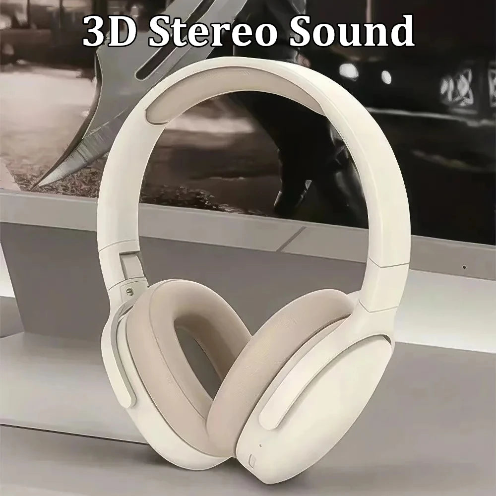 Bluetooth 5.3 Headsets Gaming Headphones Dual Mode Wireless Earphones Foldable Noise Reduction
