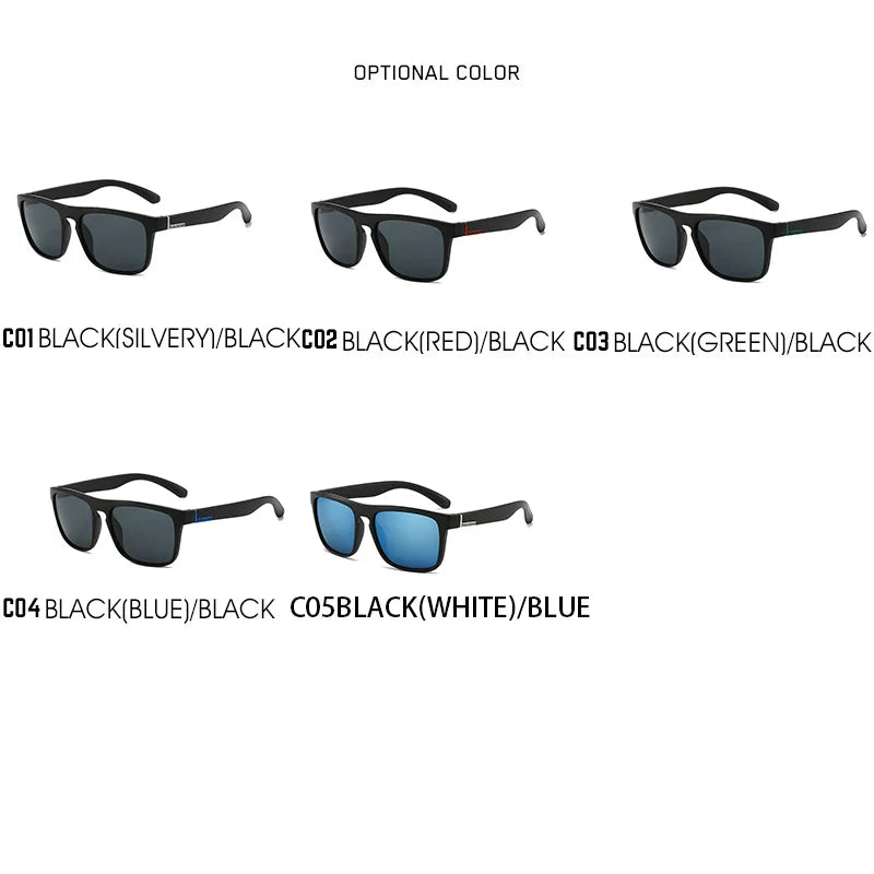 Classic Square Sun Glasses Women Men Luxury Simple Sun Glasses Outdoor Driving Eyeglasses Lady Man Protective Glasses UV400