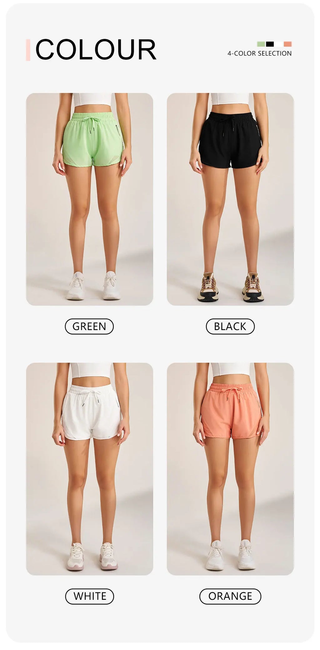 Sports shorts women's yoga fitness high waist loose three-quarter pants high elastic quick-drying breathable anti-glare