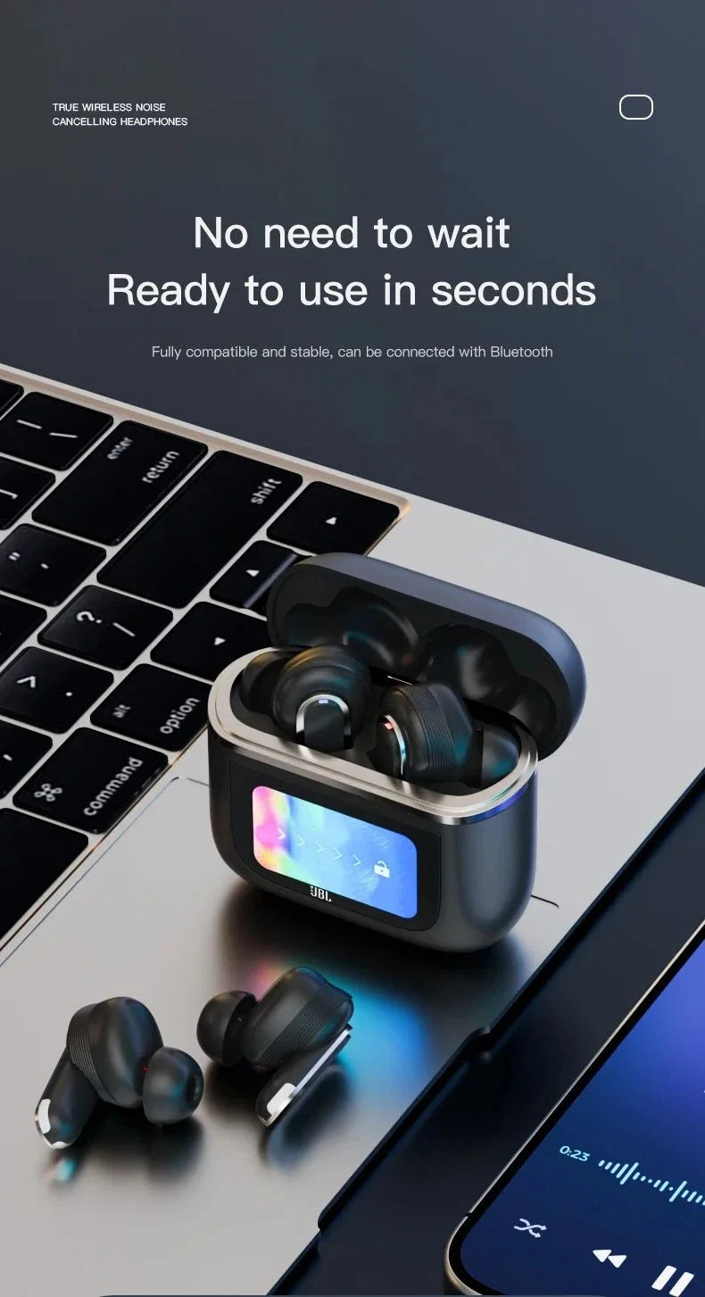 Original JBL Tour Pro 2 True Wireless Bluetooth headphone Noise Cancelling Earbuds LED Smart Display