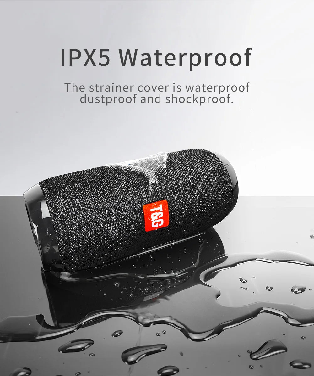 Bluetooth Speaker T&G TG117 Portable TWS Sound Box