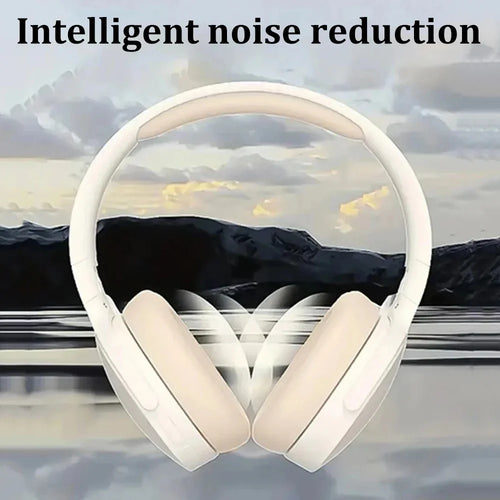 Bluetooth 5.3 Headsets Gaming Headphones Dual Mode Wireless Earphones Foldable Noise Reduction