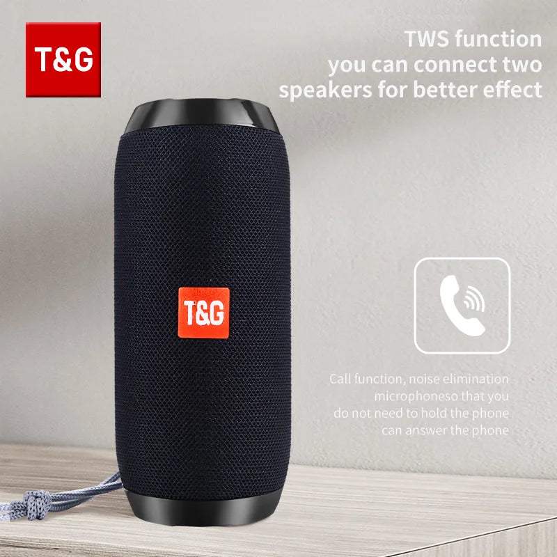 Bluetooth Speaker T&G TG117 Portable TWS Sound Box