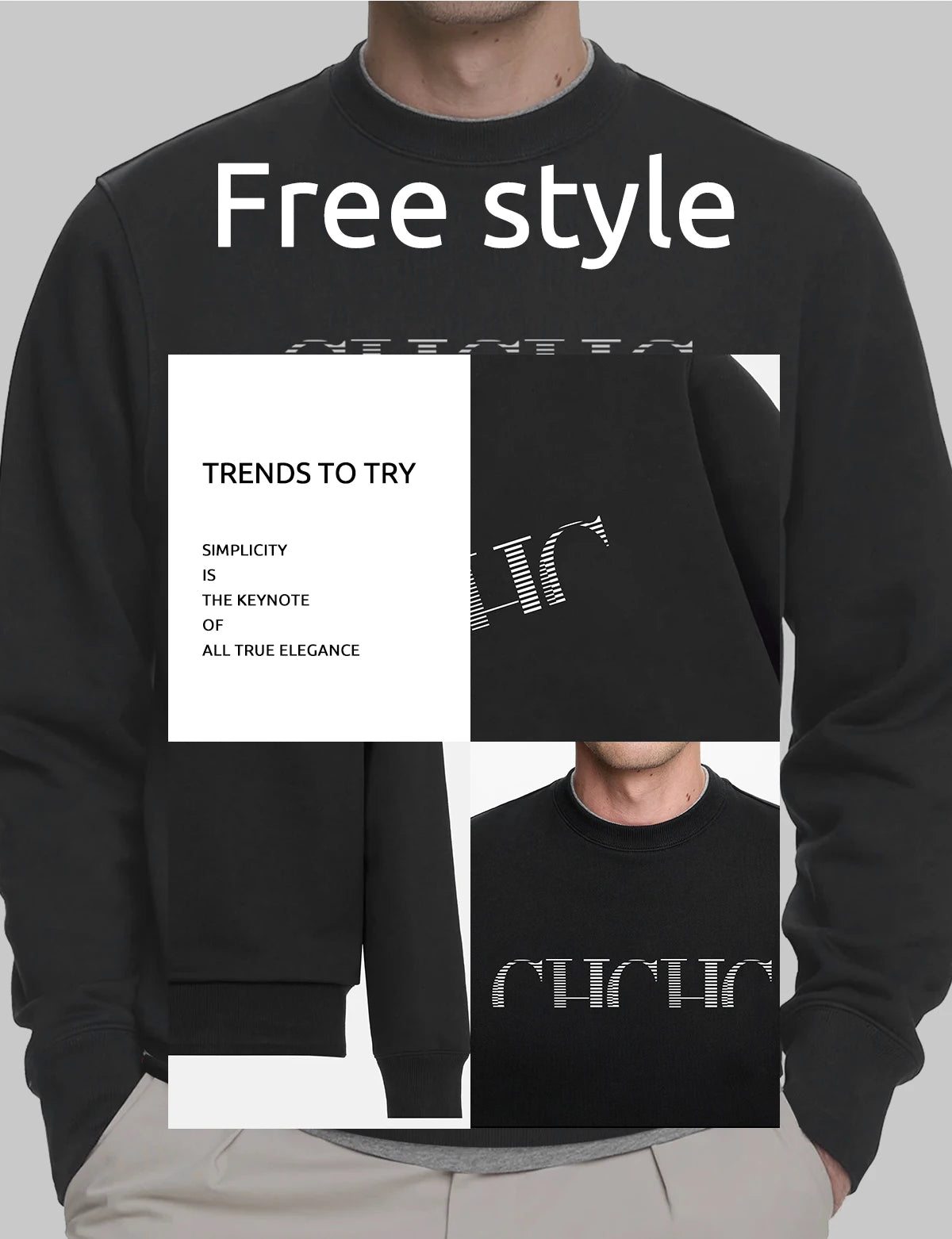Autumn Winter New Men's Hoodies Casual Sweatshirts Men Hoodies O Neck Pullover Streetwear Solid Tops Fashion Men Hoodies