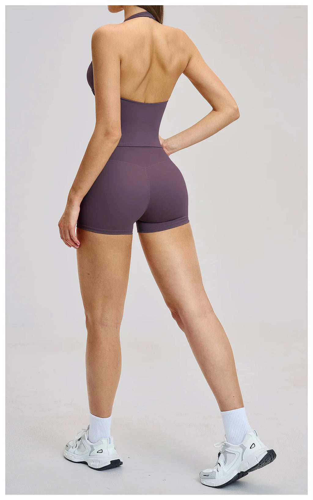 Yoga Set 2 Pieces Women's Tracksuit Sportswear Gym Clothing Workout Clothes High Waist Shorts Sexy Fitness Vest Sports Suit