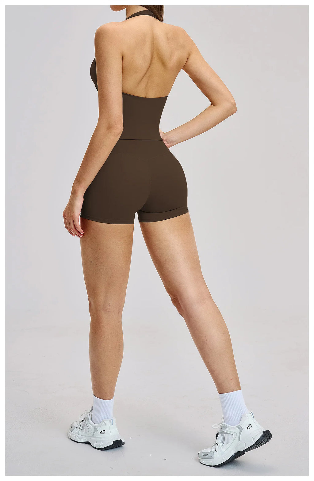Yoga Set 2 Pieces Women's Tracksuit Sportswear Gym Clothing Workout Clothes High Waist Shorts Sexy Fitness Vest Sports Suit