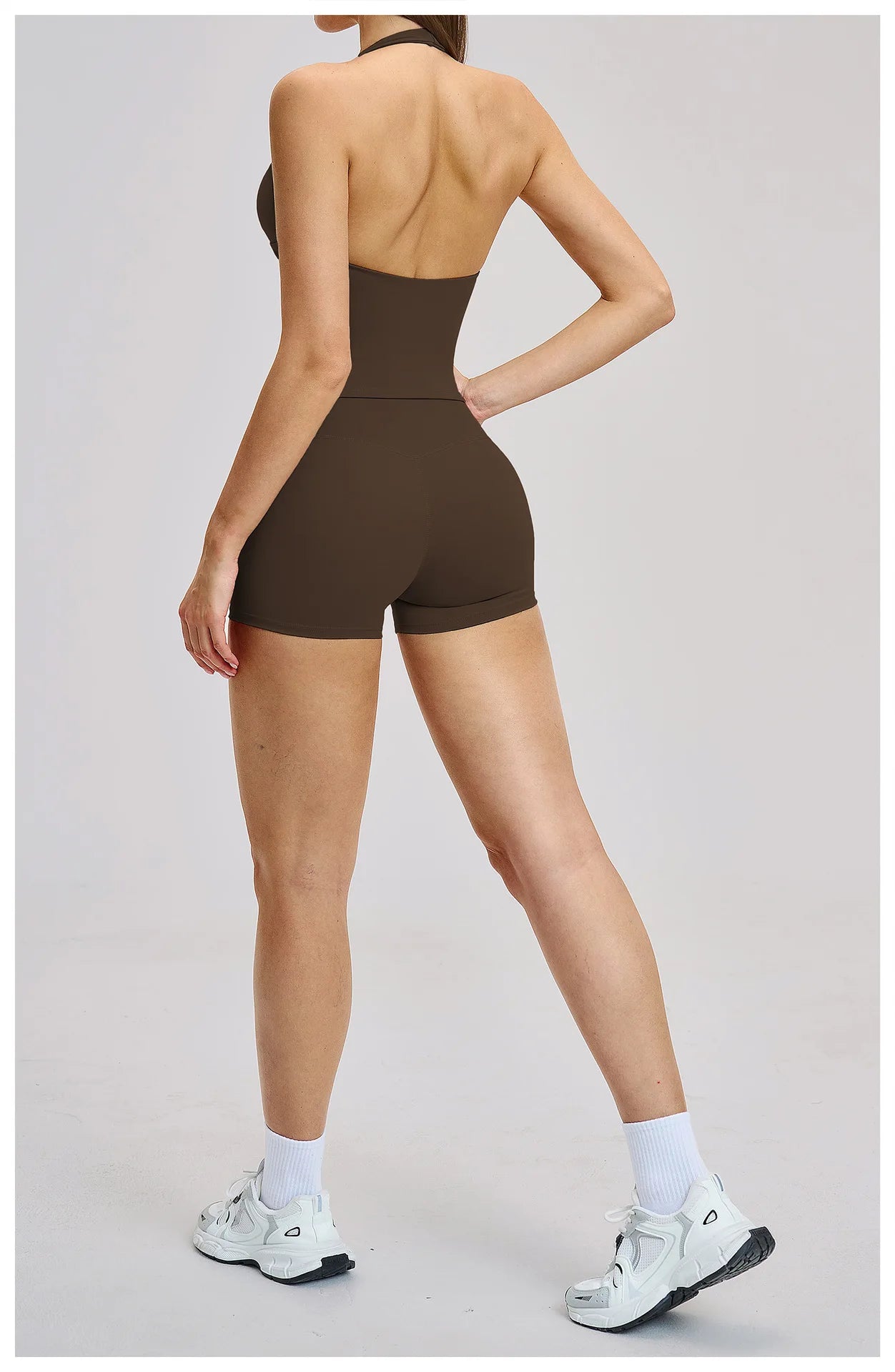Yoga Set 2 Pieces Women's Tracksuit Sportswear Gym Clothing Workout Clothes High Waist Shorts Sexy Fitness Vest Sports Suit