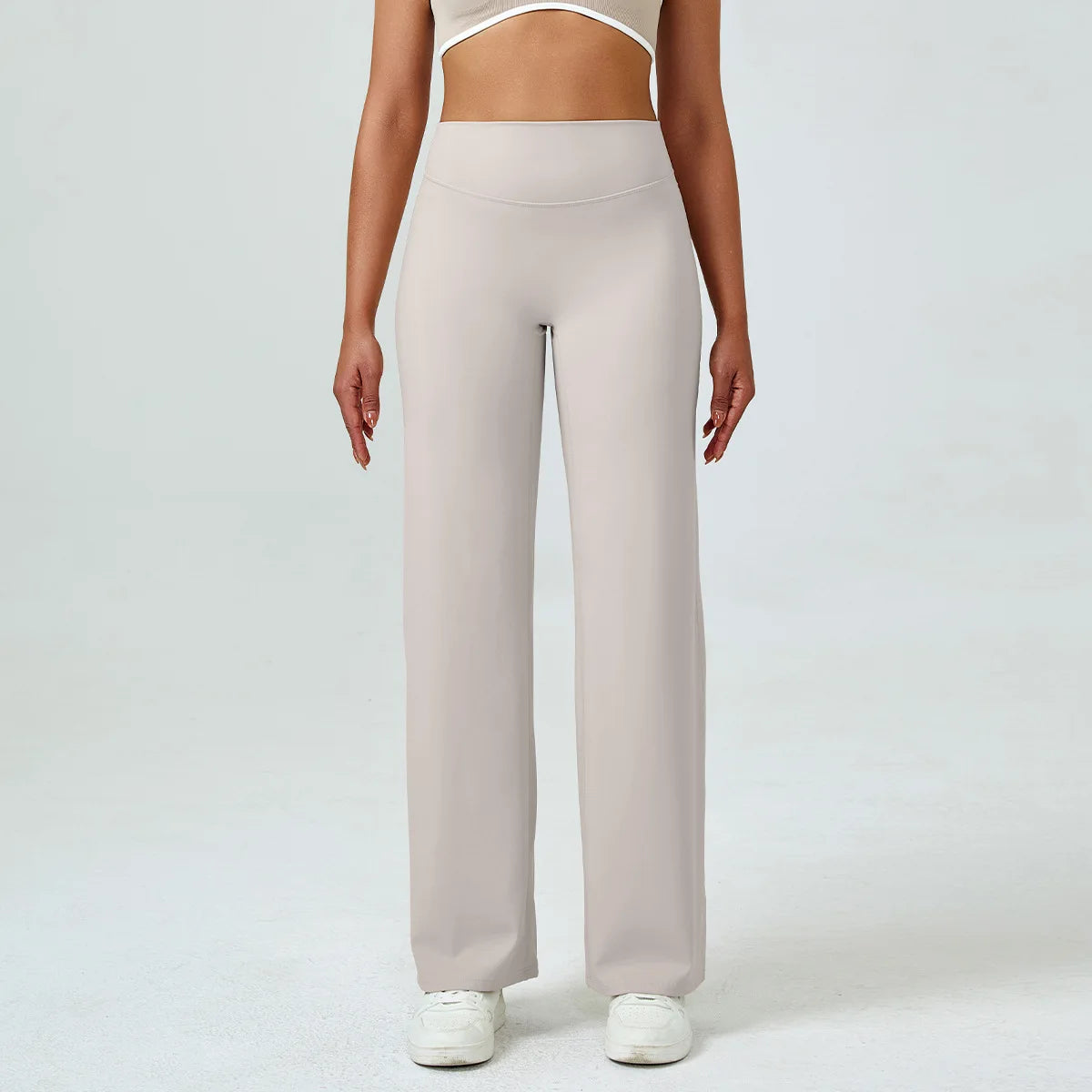 Yoga Pants High Waist Straight Wide Leg Pants Slim-fit Hip-lifting Slimming Yoga Clothing Sports Breathable Quick-drying Fitness