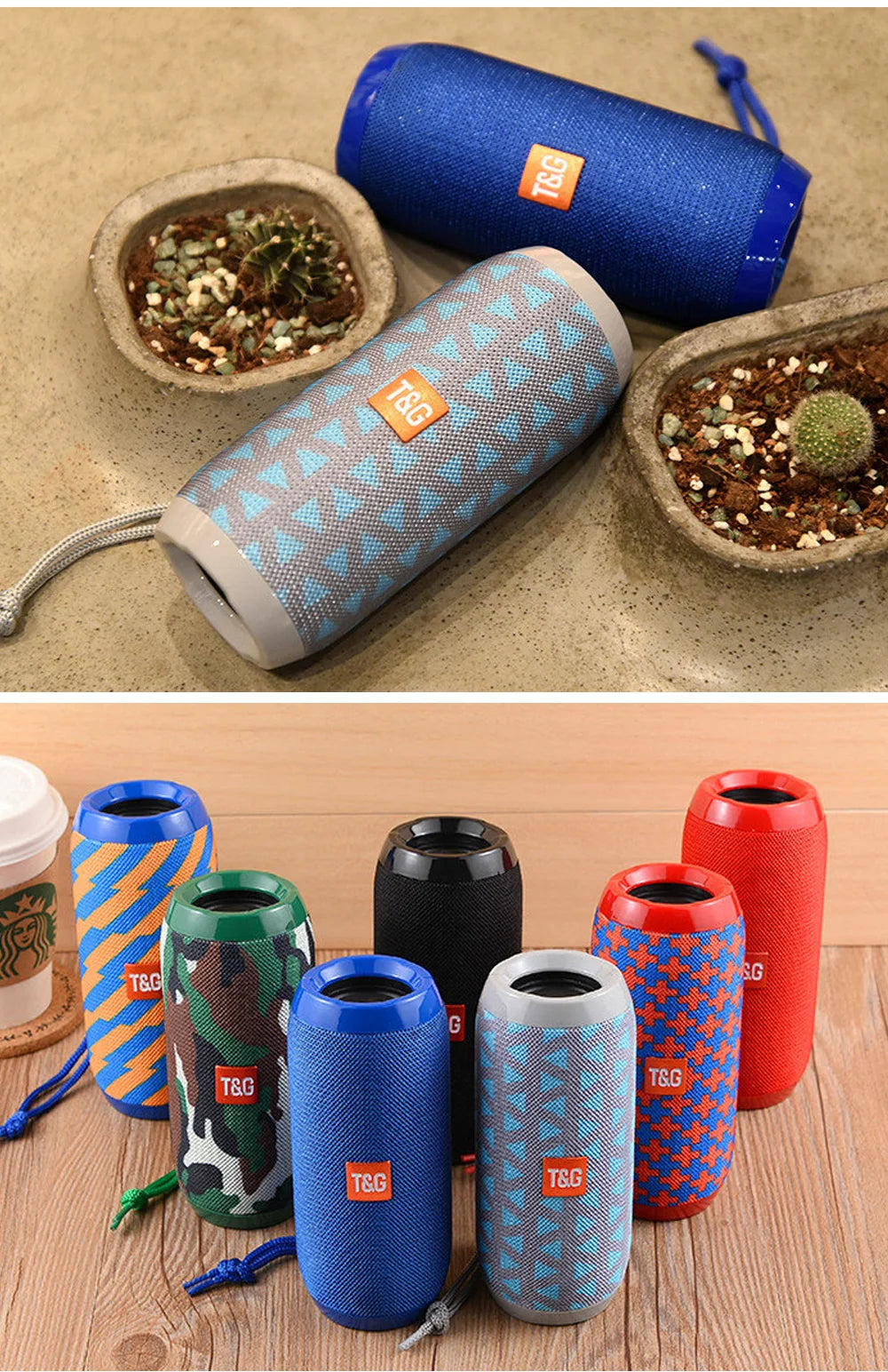 Bluetooth Speaker T&G TG117 Portable TWS Sound Box