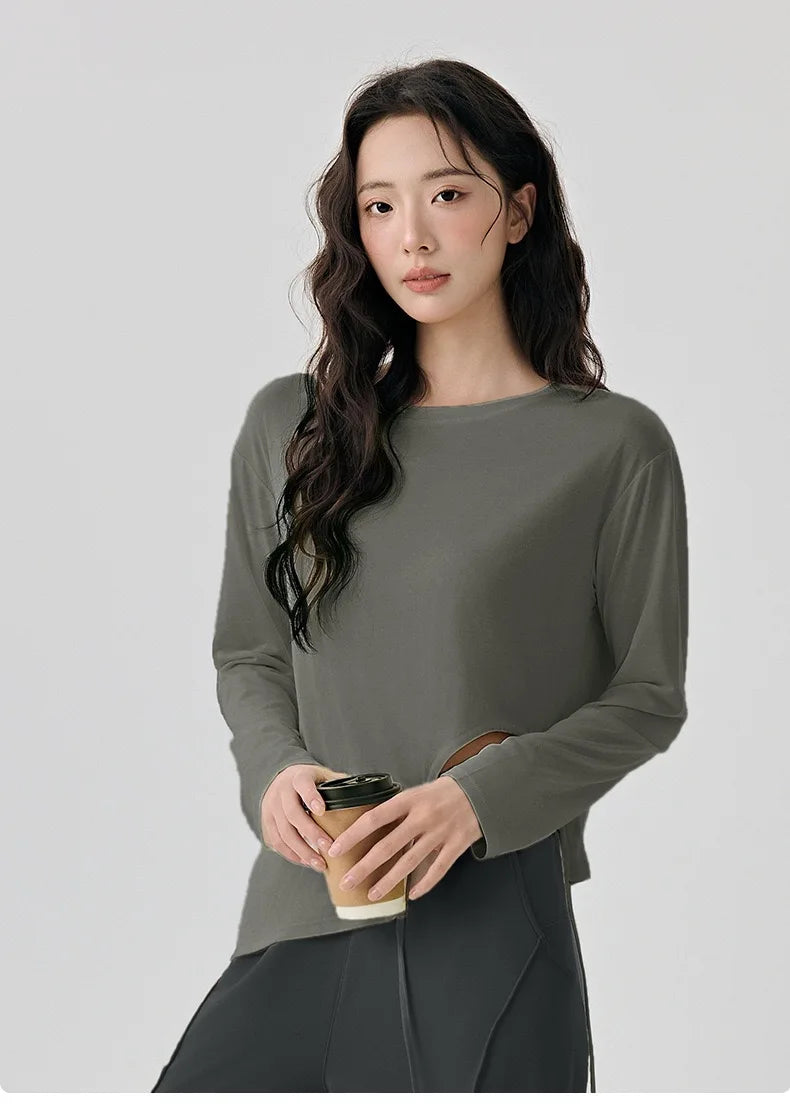 Yoga Suits for Women's New Spring and Autumn Quick-drying Fitness Suit Sports Tops Pilates Training Long-sleeved Running Hoodie