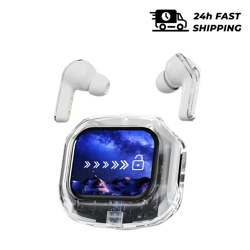 Wireless Bluetooth Headphones,144 Language Real Time Translation Earphones with Smart Touch Screen