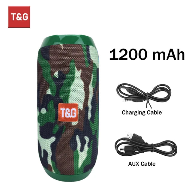 Bluetooth Speaker T&G TG117 Portable TWS Sound Box
