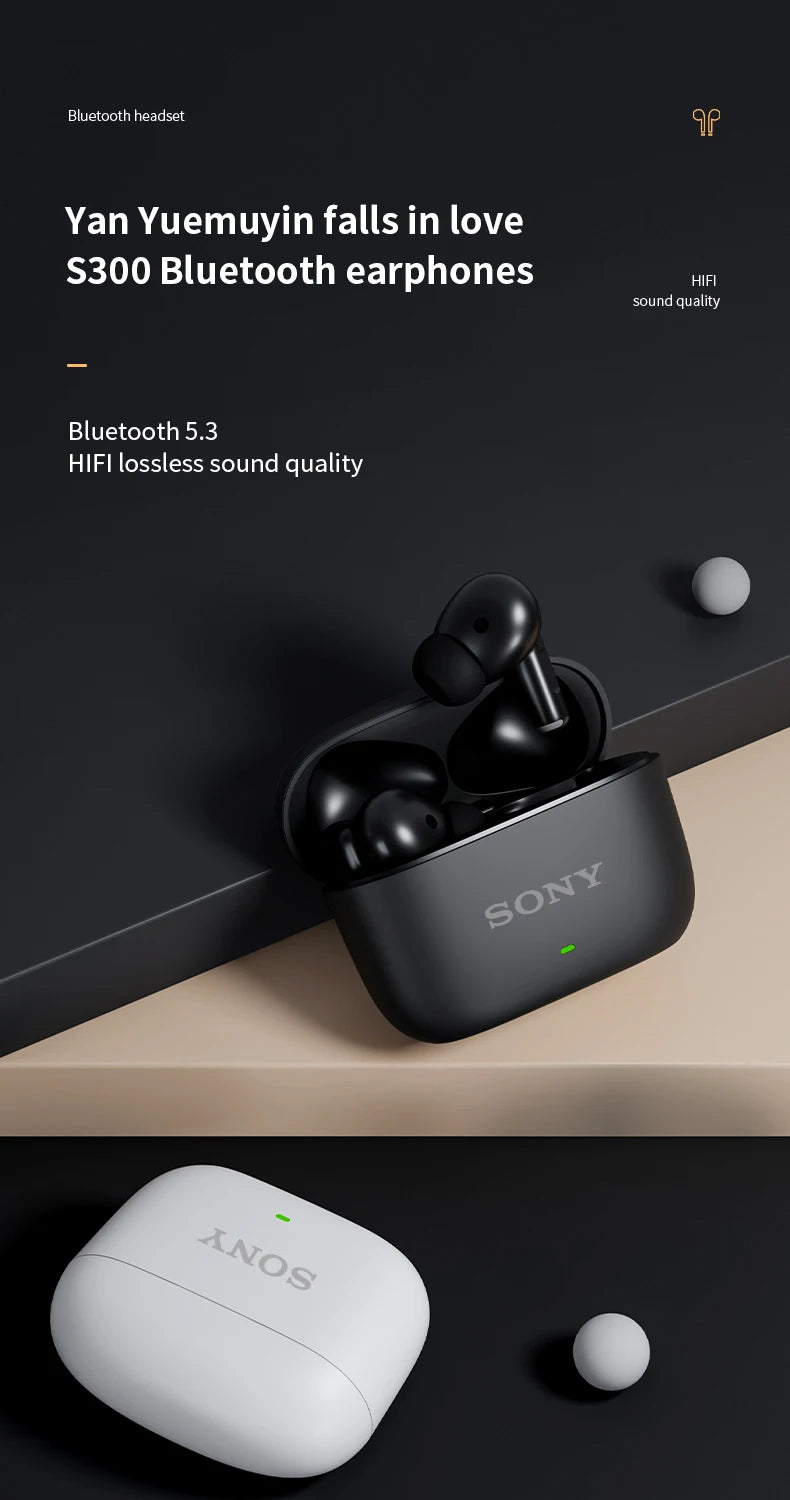 Original Sony S300 Headset Wireless Earphones